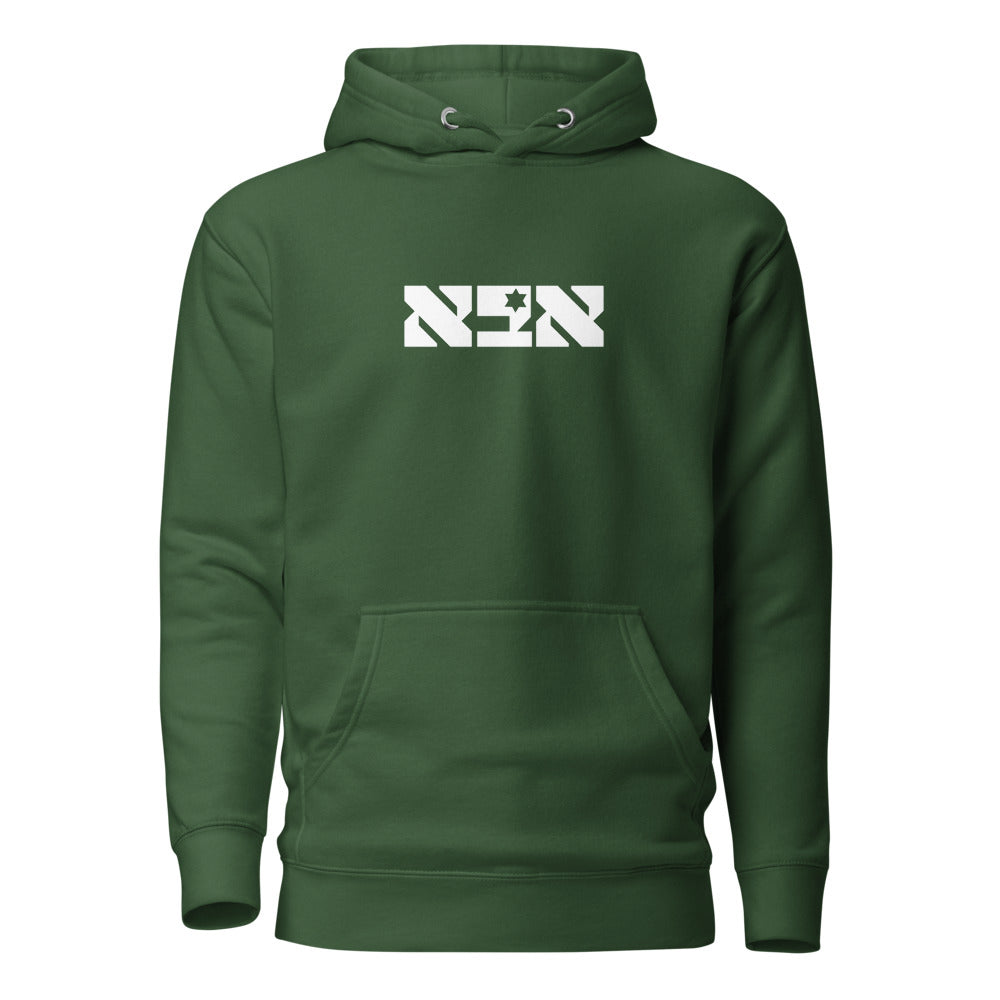 Abba Hebrew - Premium Pullover Hoodie