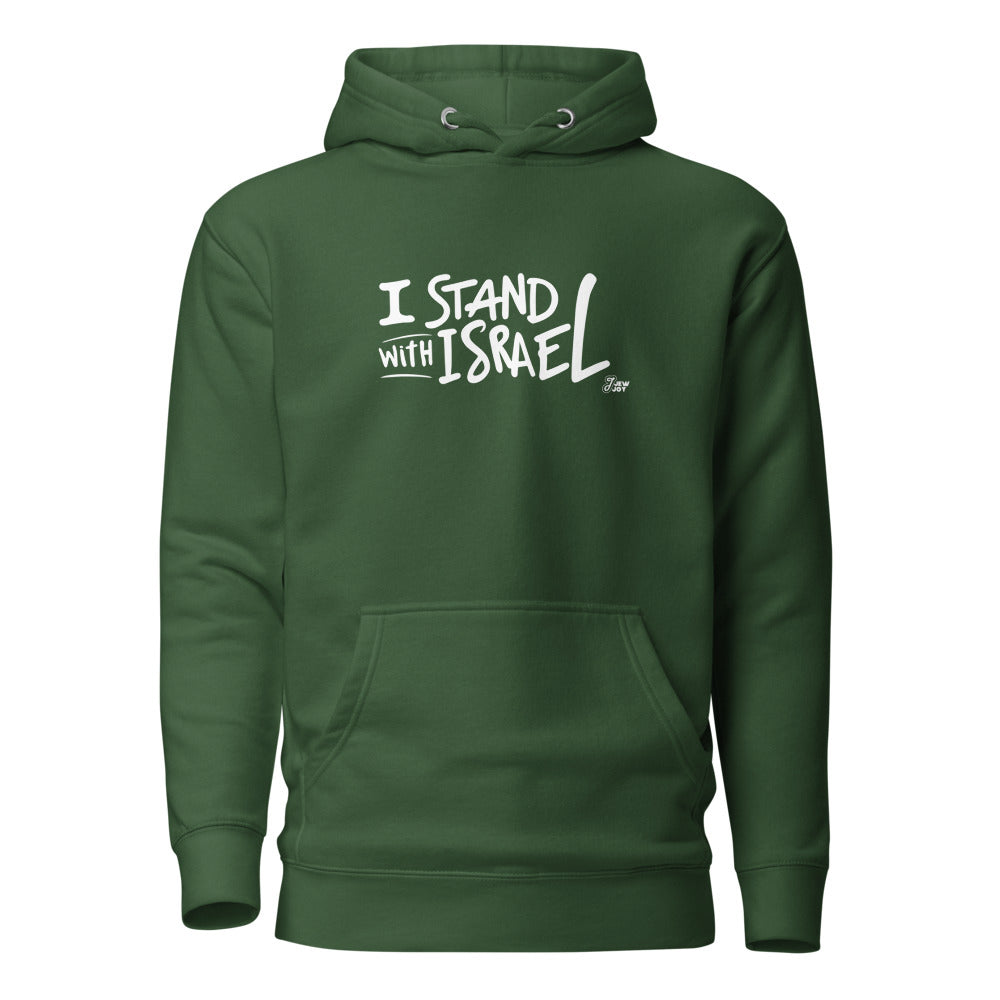 I Stand With Israel - Premium Pullover Hoodie