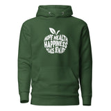 Hope Health Happiness Apple - Premium Pullover Hoodie