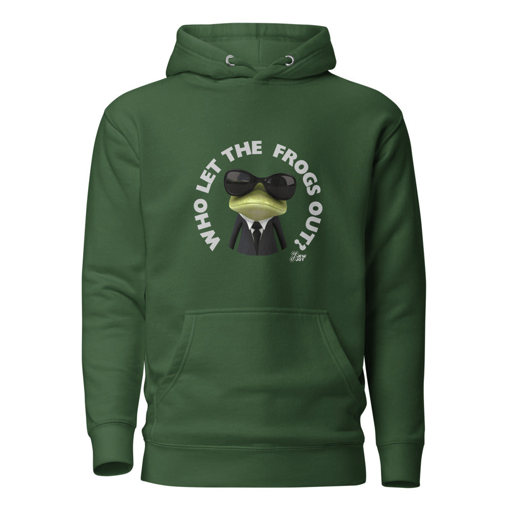 Who Let the Frogs Out - Premium Pullover Hoodie