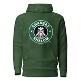 Shabbat Shalom To Go! - Premium Pullover Hoodie