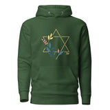 Star of David Nature - Premium Pullover Hoodie