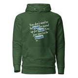Stand Up For Israel, Be Human - Premium Pullover Hoodie
