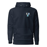 Vintage Israel Stamps - Premium Pullover Hoodie