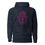 Hamsa Floral - Premium Pullover Hoodie