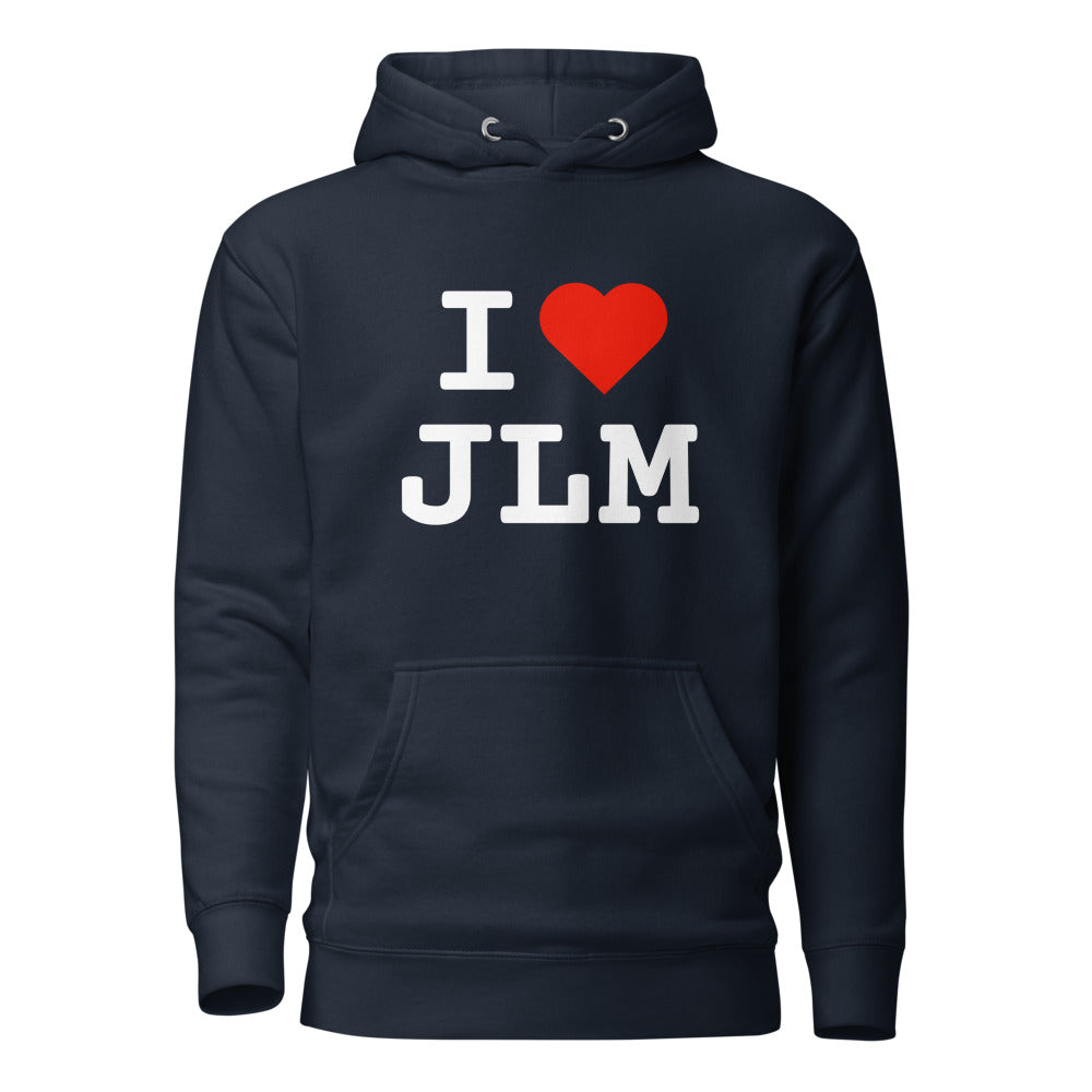 I Love JLM - Premium Pullover Hoodie