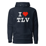 I Love TLV - Premium Pullover Hoodie