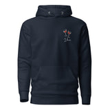 L'chaim Wine Glasses - Premium Pullover Hoodie