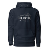 I'm Not Yelling I'm Jewish - Premium Pullover Hoodie