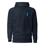 Israel Map Minimalist - Premium Pullover Hoodie