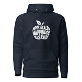 Hope Health Happiness Apple - Premium Pullover Hoodie