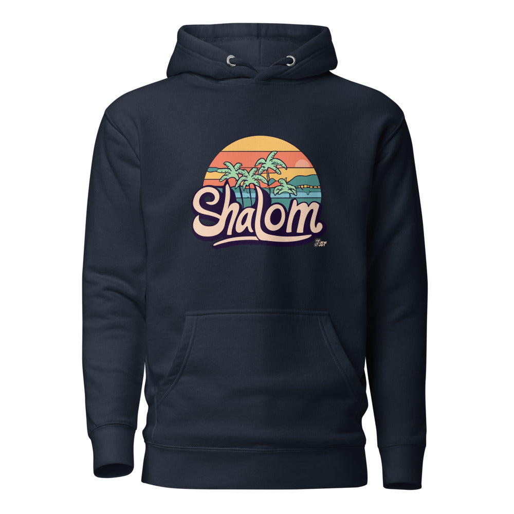 Shalom Sunset - Premium Pullover Hoodie