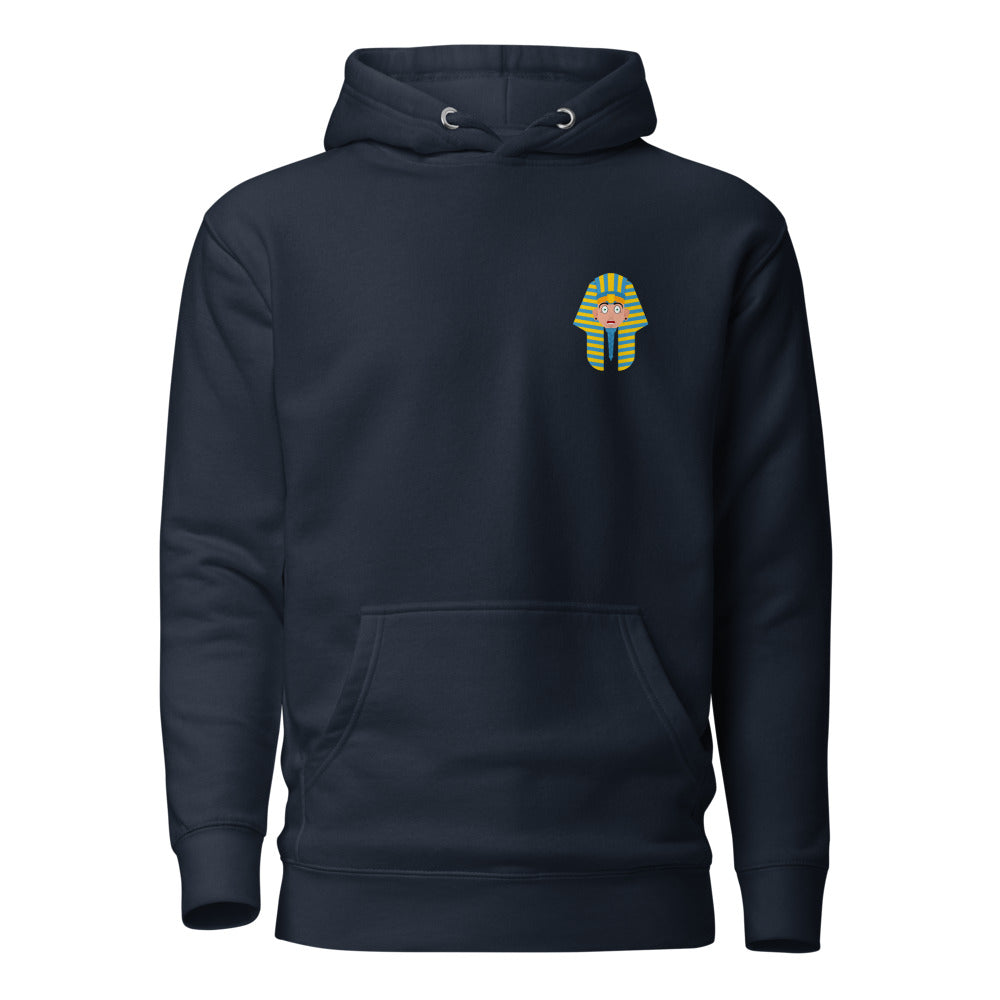 Shocked Pharaoh Minimalist - Premium Pullover Hoodie