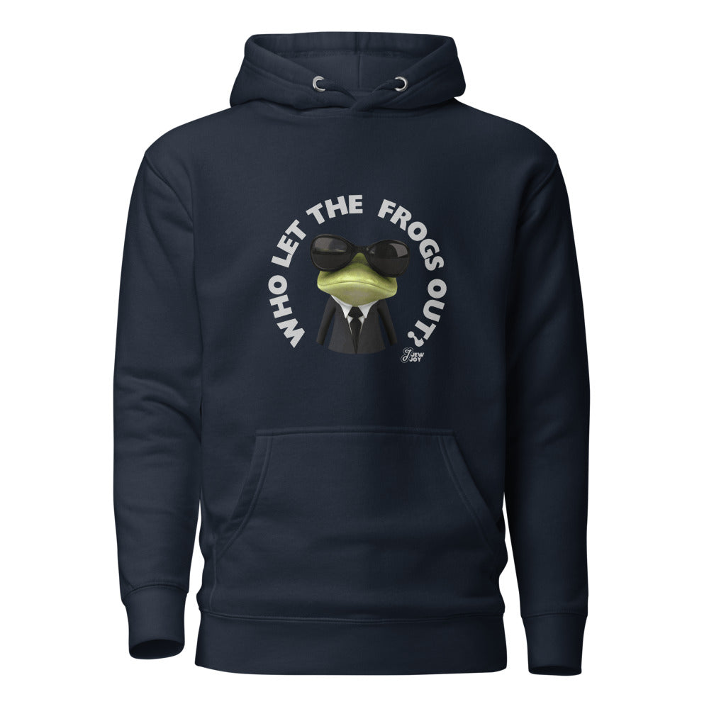 Who Let the Frogs Out - Premium Pullover Hoodie