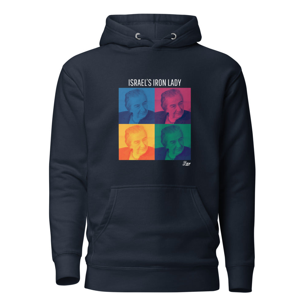 Israel's Iron Lady - Premium Pullover Hoodie