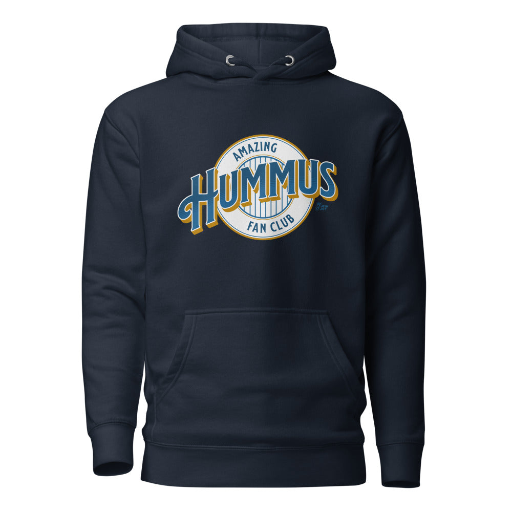 Hummus Fan Club - Premium Pullover Hoodie