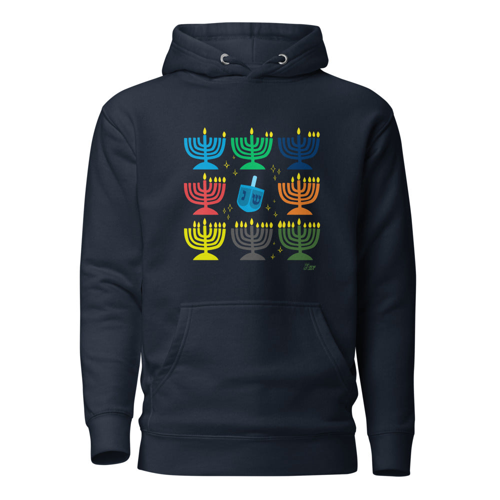 8 Nights, 44 Candles - Premium Pullover Hoodie