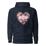 Ima Floral Heart - Premium Pullover Hoodie