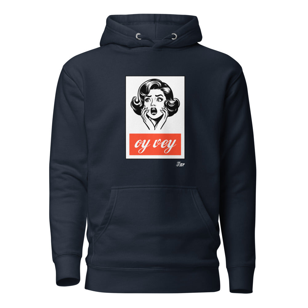 Oy Vey Pop Art - Premium Pullover Hoodie