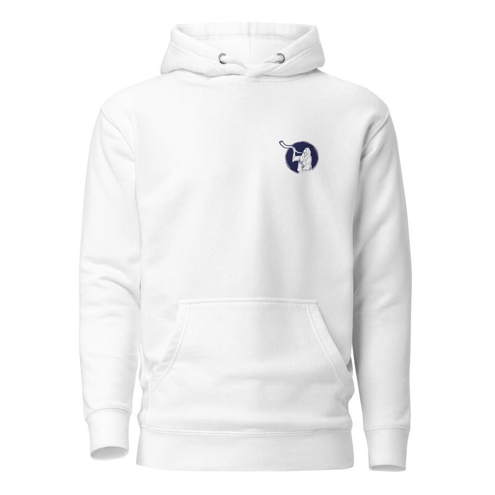 Shofar Blower - Premium Pullover Hoodie
