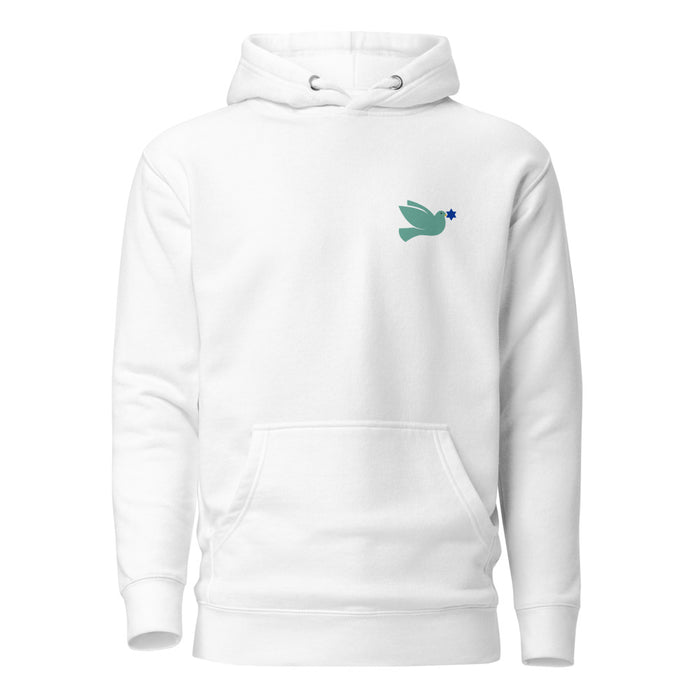 Peace Dove Star of David - Premium Pullover Hoodie