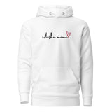 Idishe Mama Heart - Premium Pullover Hoodie