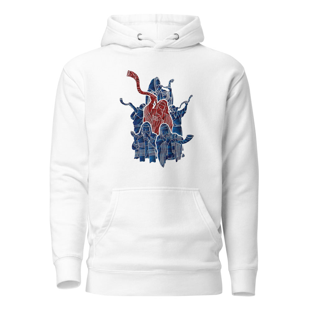 Shofar Blowers - Premium Pullover Hoodie