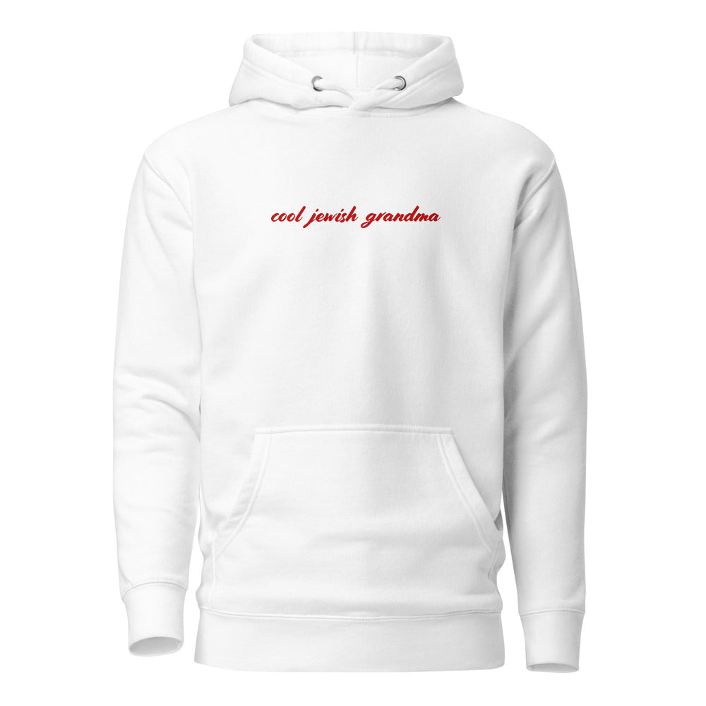 Cool Jewish Grandma - Premium Pullover Hoodie