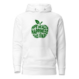 Hope Health Happiness Apple - Premium Pullover Hoodie