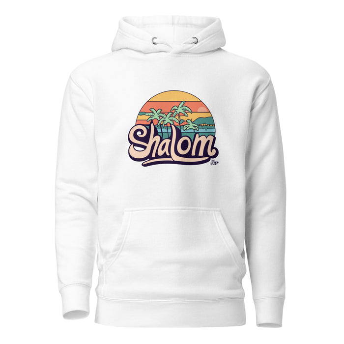 Shalom Sunset - Premium Pullover Hoodie