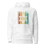 Israel Retro Stripes - Premium Pullover Hoodie