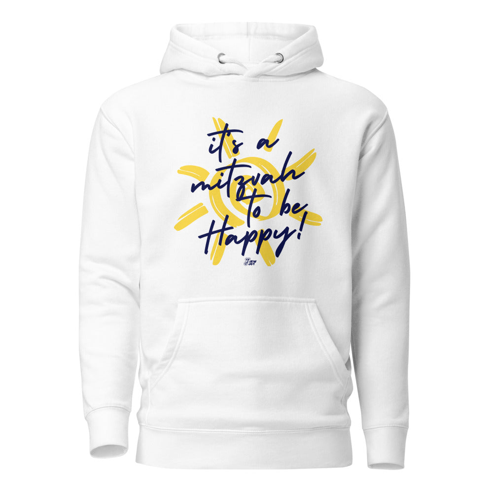 It's a Mitzvah to Be Happy - Premium Pullover Hoodie