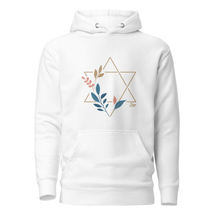 Star of David Nature - Premium Pullover Hoodie