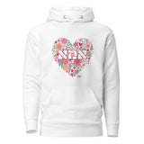 Ima Floral Heart - Premium Pullover Hoodie