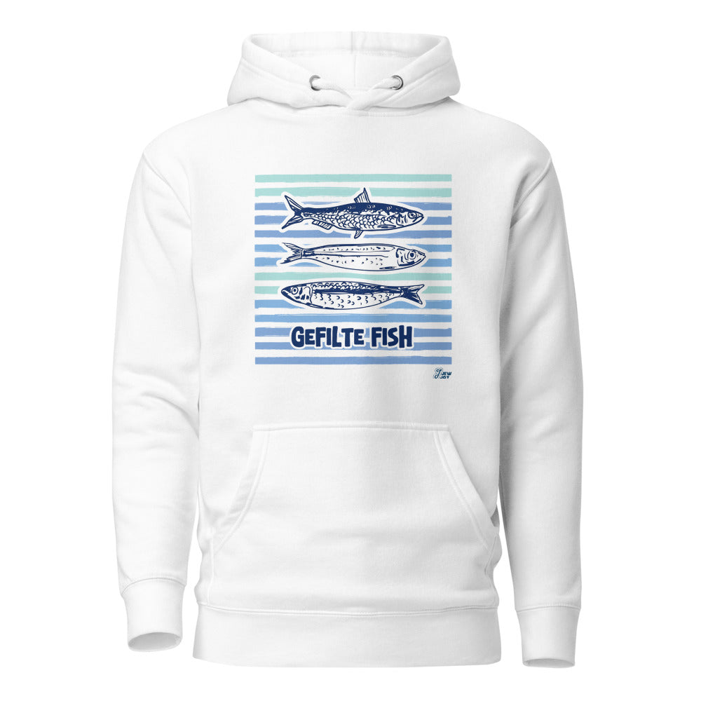 Mediterranean Gefilte Fish 2 - Premium Pullover Hoodie