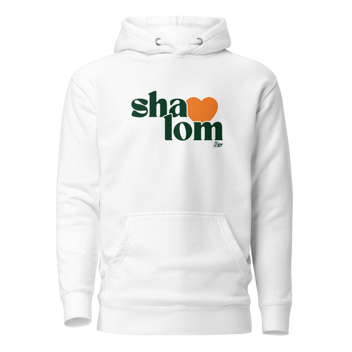 Shalom Heart - Premium Pullover Hoodie