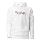Israel Retro Flowers - Premium Pullover Hoodie