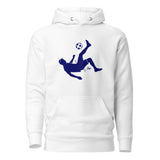 Kippah Bicycle Kick - Premium Pullover Hoodie