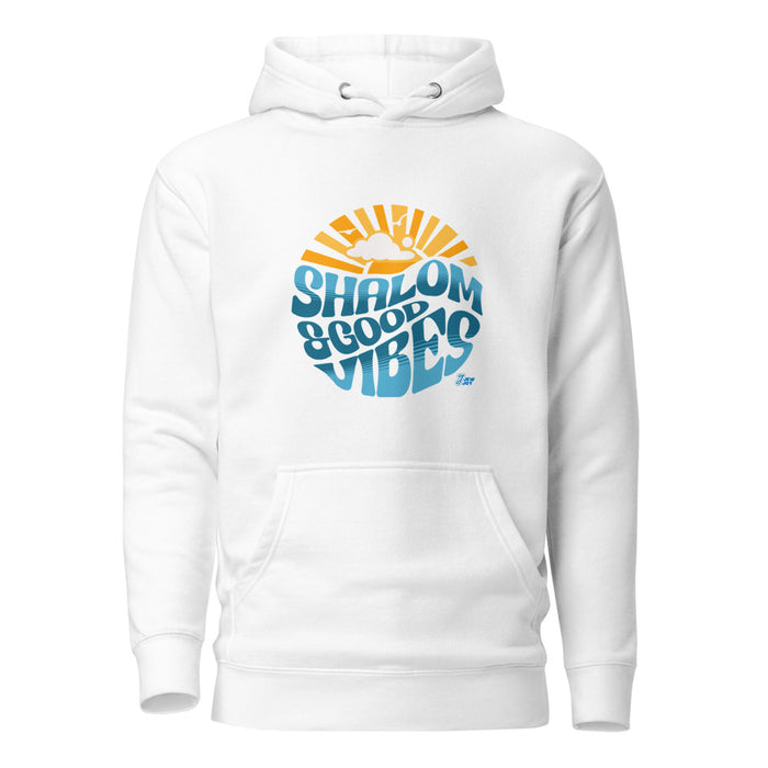 Shalom and Good Vibes - Premium Pullover Hoodie