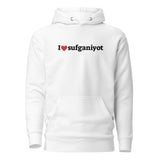 I Love Sufganiyot - Premium Pullover Hoodie
