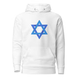 Star of David Blue - Premium Pullover Hoodie