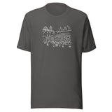 Western Wall Sketch - Unisex T-shirt