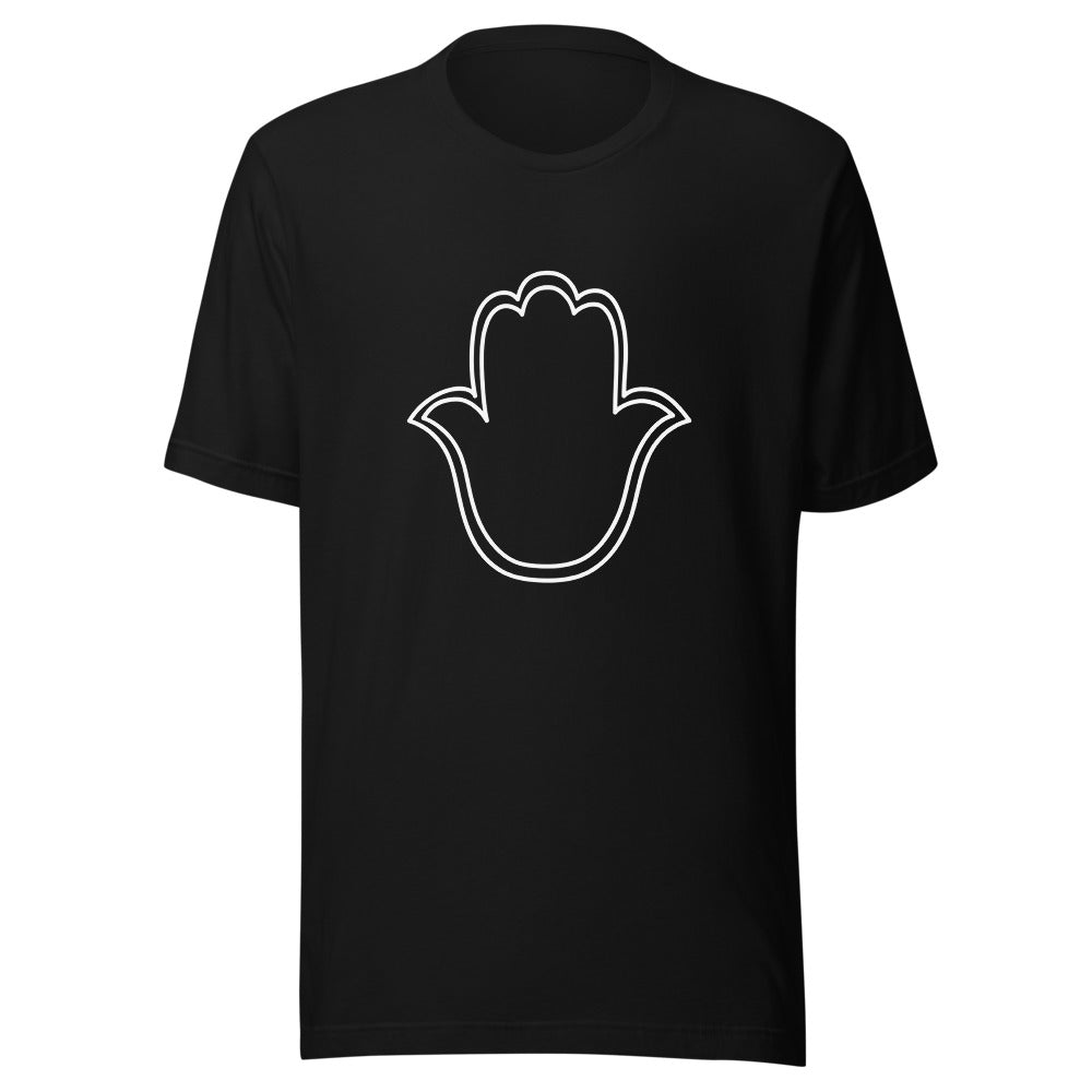 Hamsa Outline - Unisex t-shirt