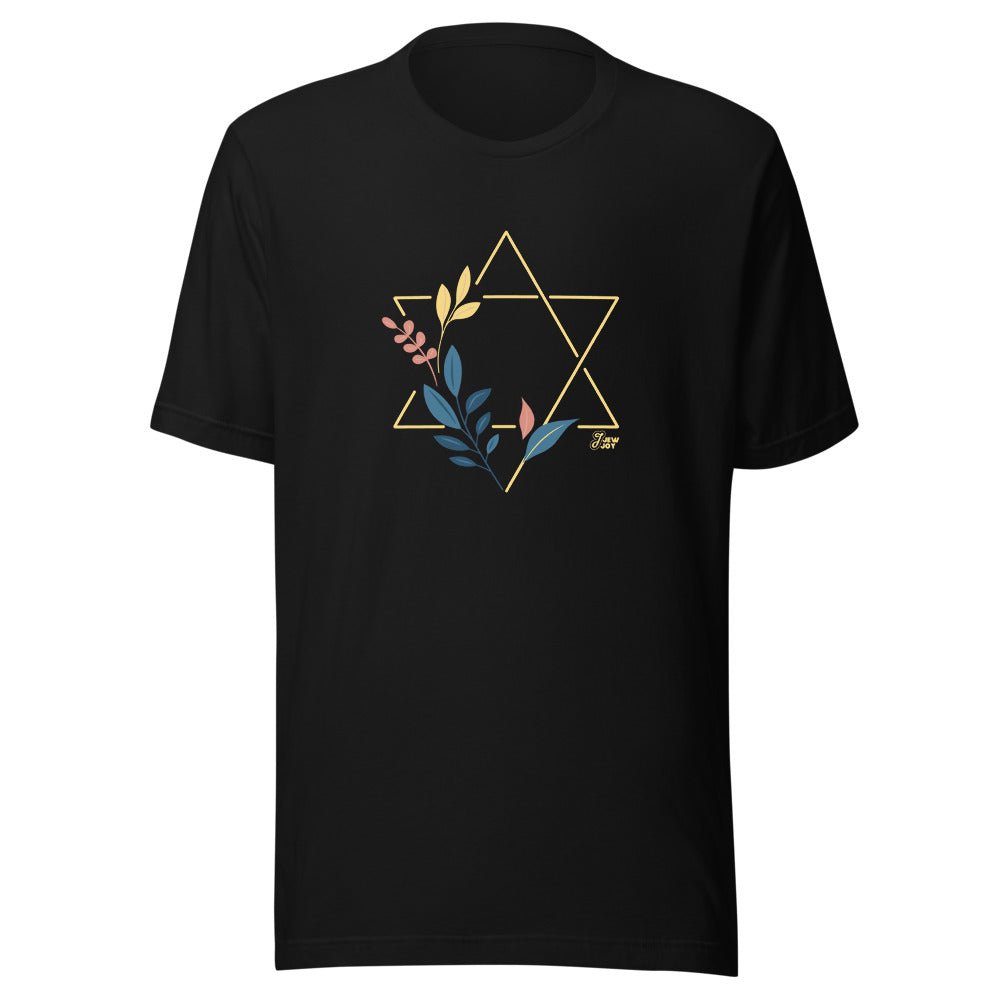 Star of David Nature - Unisex T-shirt
