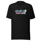 Shabbat Shalom Ransom Letters - Unisex T-shirt