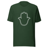 Hamsa Outline - Unisex t-shirt