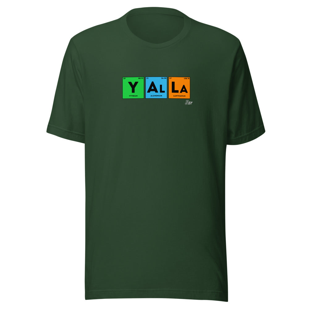 Yalla Periodic Table - Unisex T-shirt