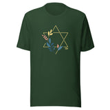 Star of David Nature - Unisex T-shirt