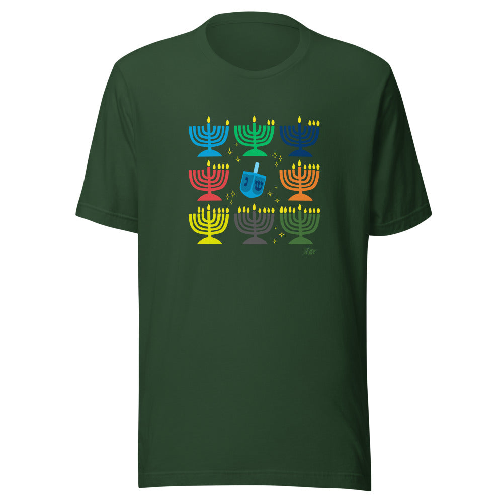 8 Nights, 44 Candles - Unisex T-shirt