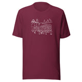 Western Wall Sketch - Unisex T-shirt